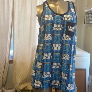 Bud light tank top med